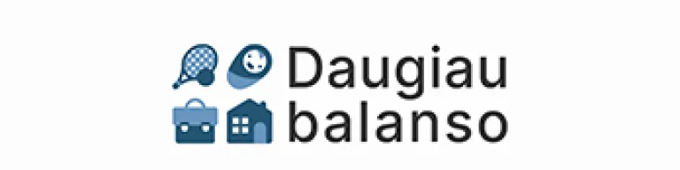 Daugiau balanso logo