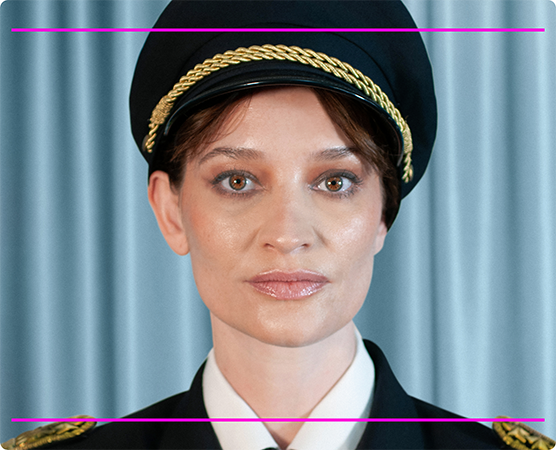 A profile picture of a high-ranking military woman in her uniform