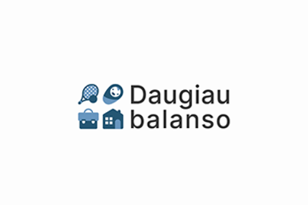 Daugiau balanso logo